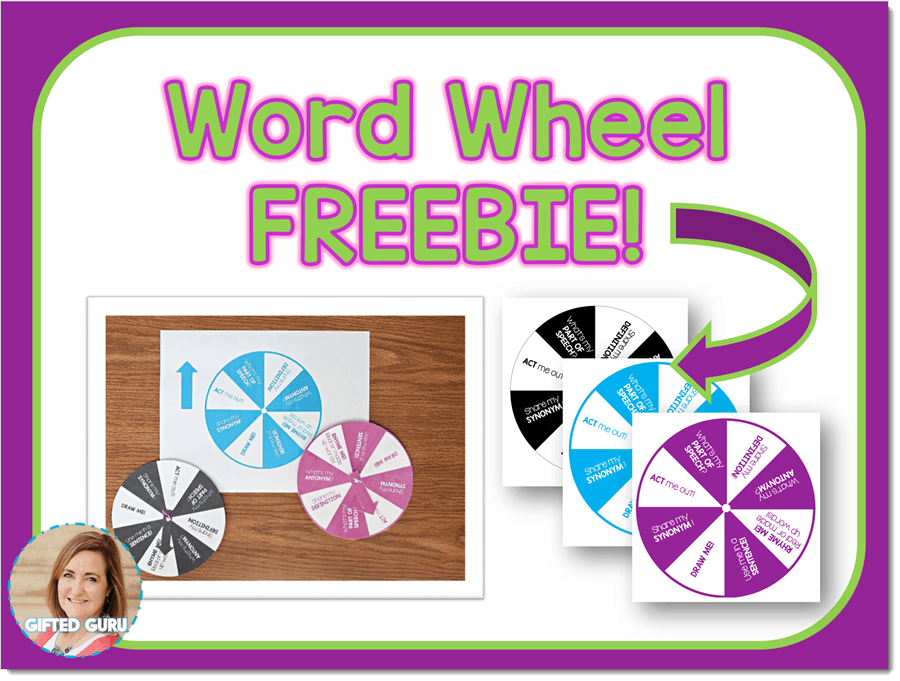 cover of word wheel freebie download