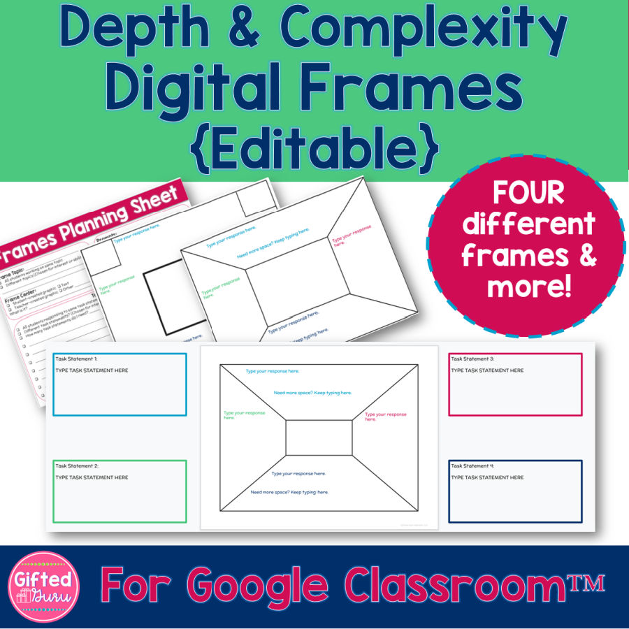 Depth, Complexity, and Graphic Organizers