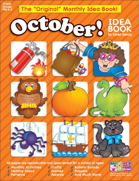 cover of Teacher’s Friend Monthly Idea Book