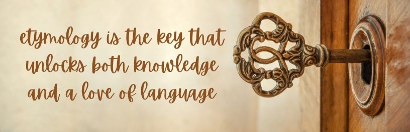 old key in lock and words etymology is the key that unlocks both knowledge and a love of language