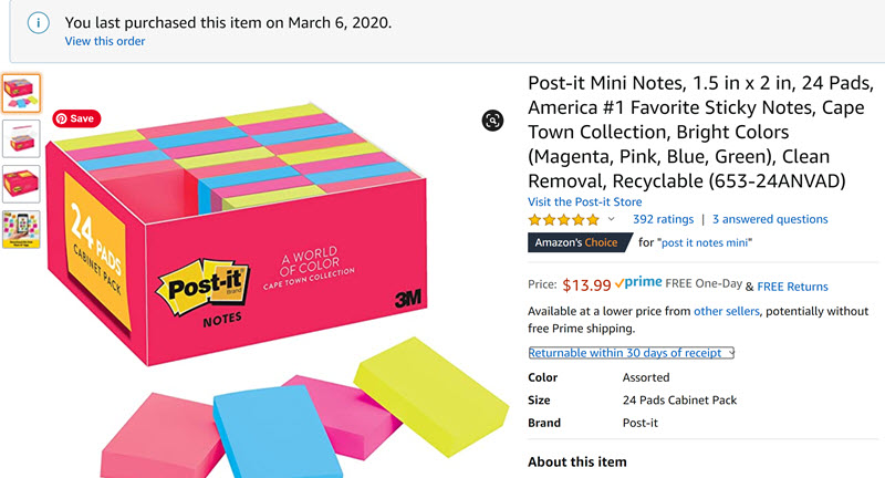 Large Post Its 